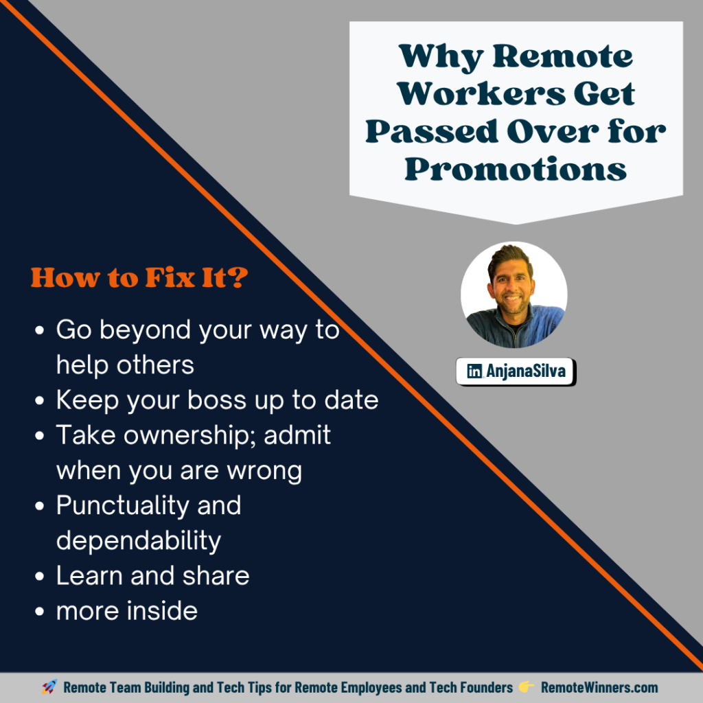 Why Remote Workers Get Passed Over for Promotions