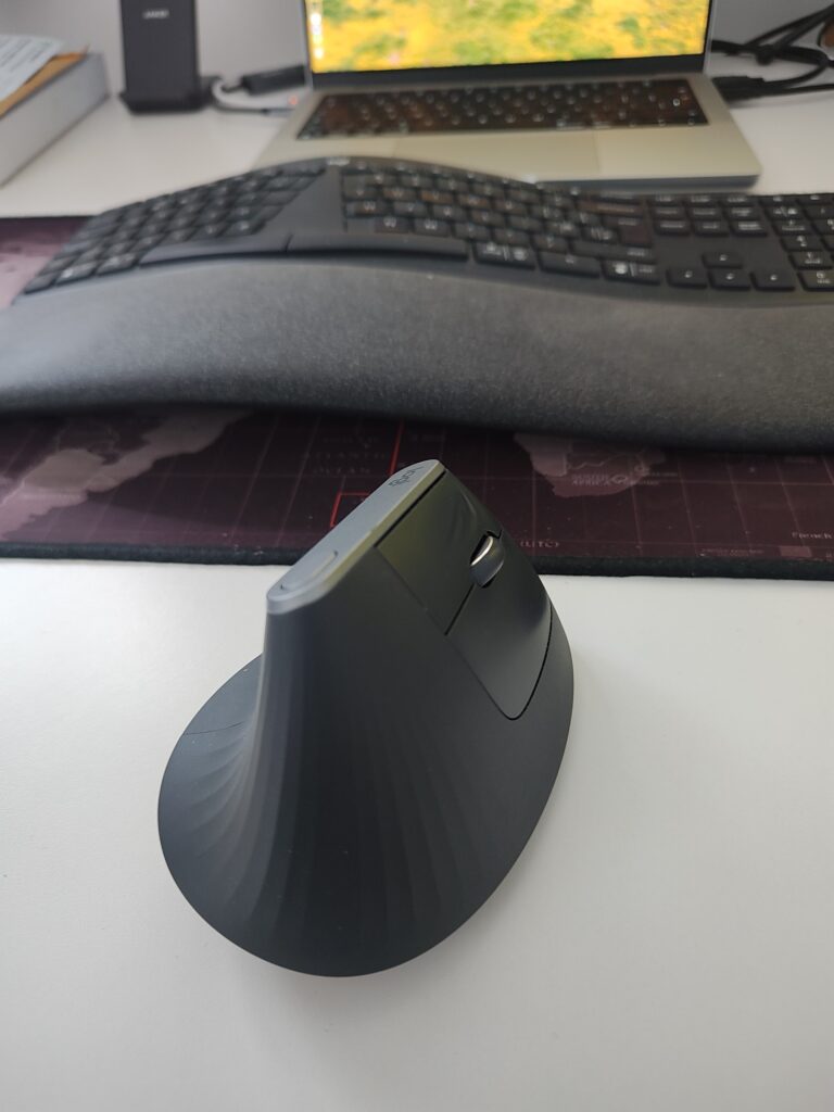 Ergonomic-Home-Office-Setup-Logitech-Vertical-Mouse