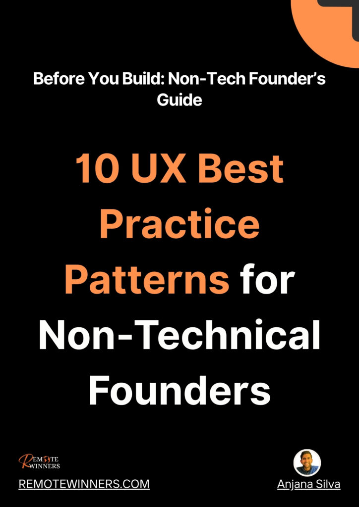 10 UX Best Practice Patterns for Non-Technical Founders