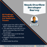 Stack Overflow Developer Survey 10 Findings That Matter For Software Teams